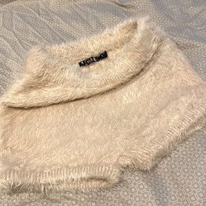 Light pink, Rehab, size XS , stretchy faux fur shorts, tight, shorty short